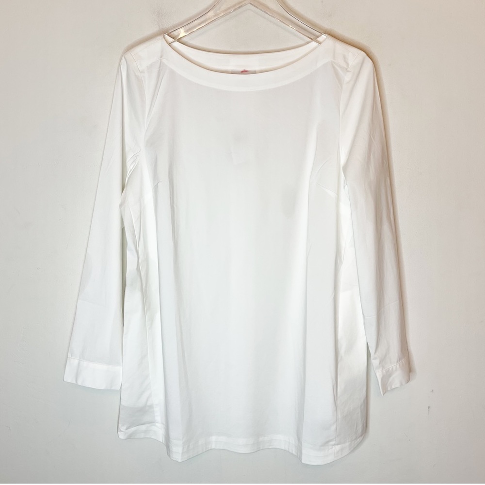 J. Jill White shirt collection top. Size medium